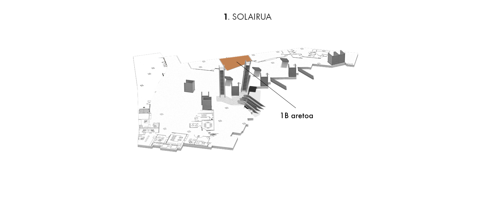 1B aretoa, 1. solairua | Palacio Euskalduna Jauregia